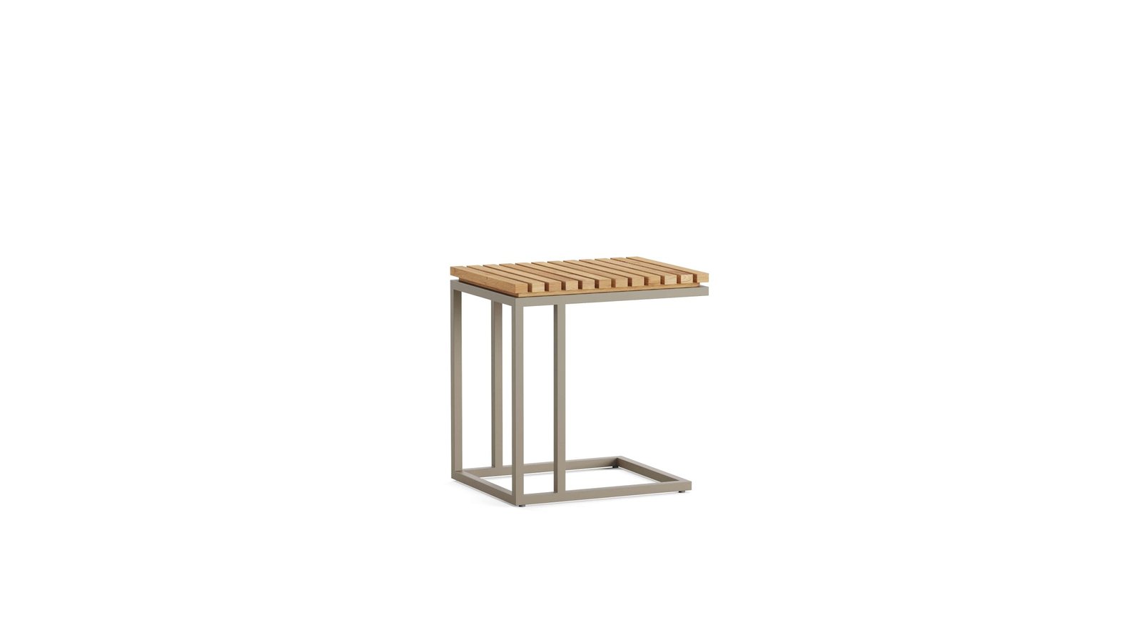 Hanoi Comfort Side Table C-Form Wood