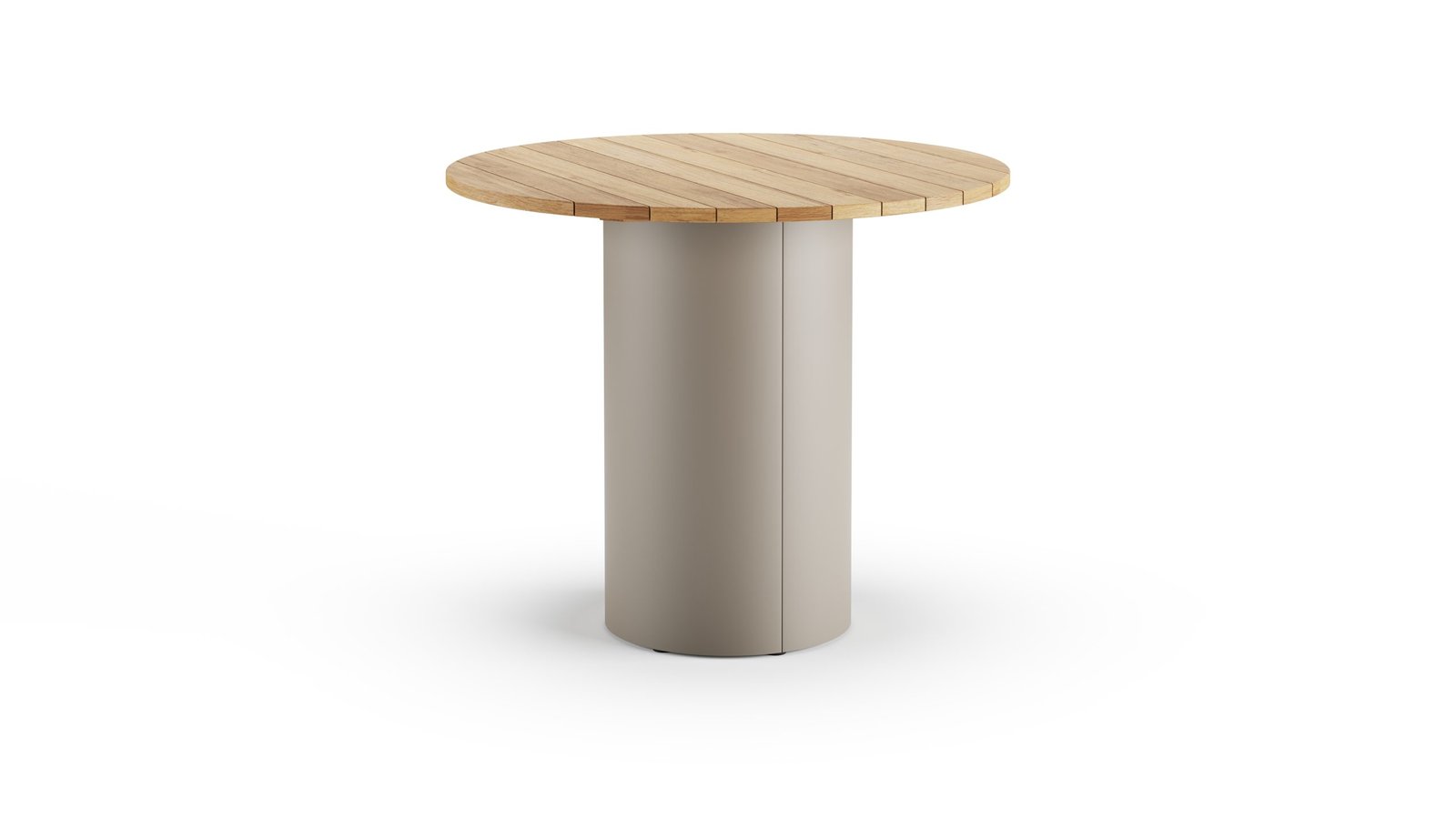 Button Dining Table Ø90 Wood