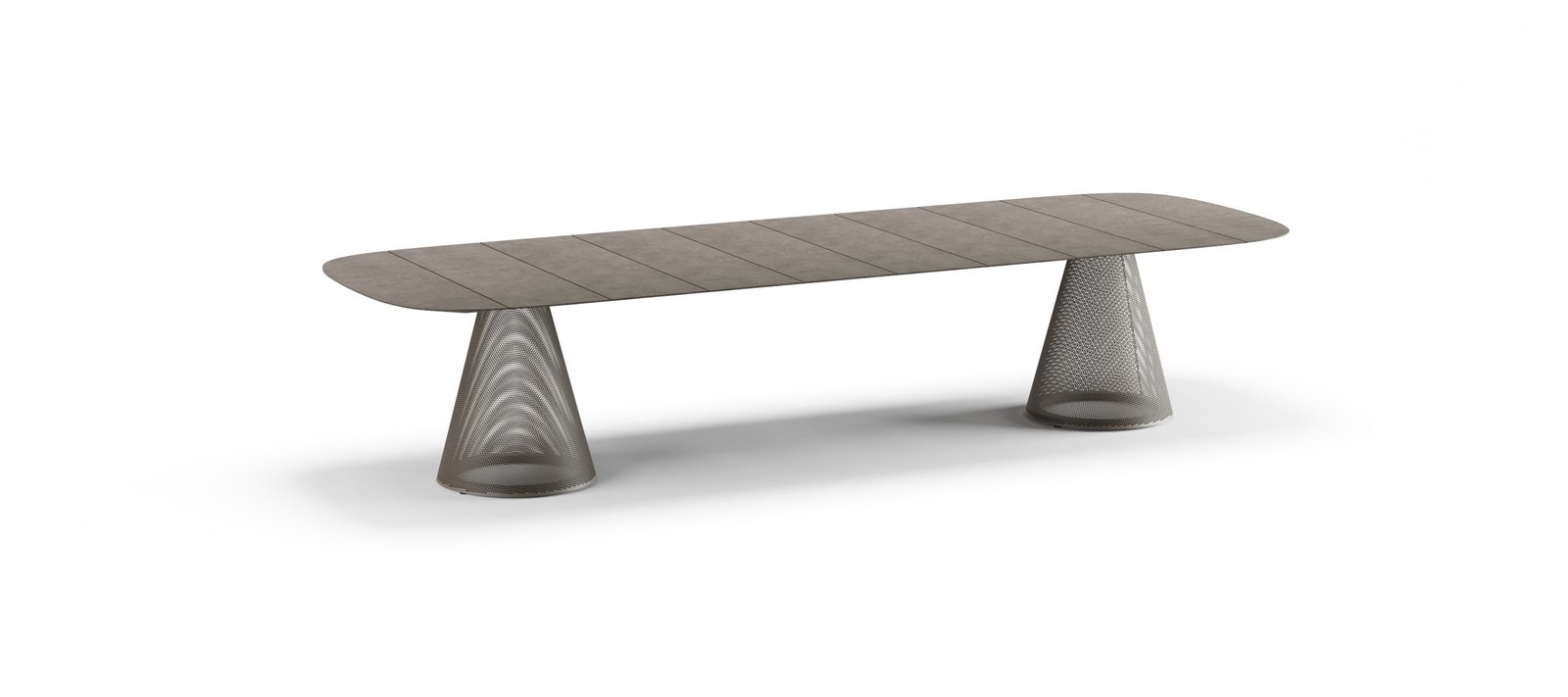 Ora Conic inf Dining Table 355×120